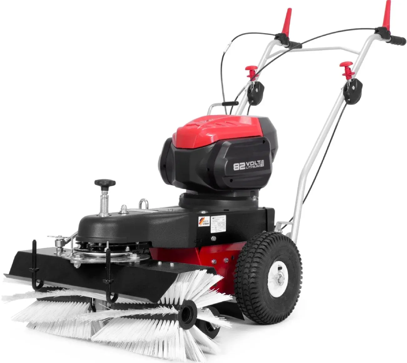 4F Schmutz- und Schneekehrmaschine Limpar 74 "Switch" Cramer Powerhead 82V - Geräteträger ohne Akku, Ladegerät und Bürste